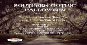 Southern Gothic Halloween Dinner @ Black Sparrow Music Parlor